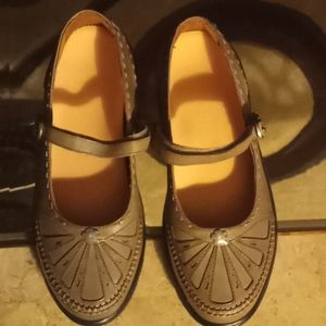 Dr. Comfort- Paradise (Strap)- Pewter w inserts